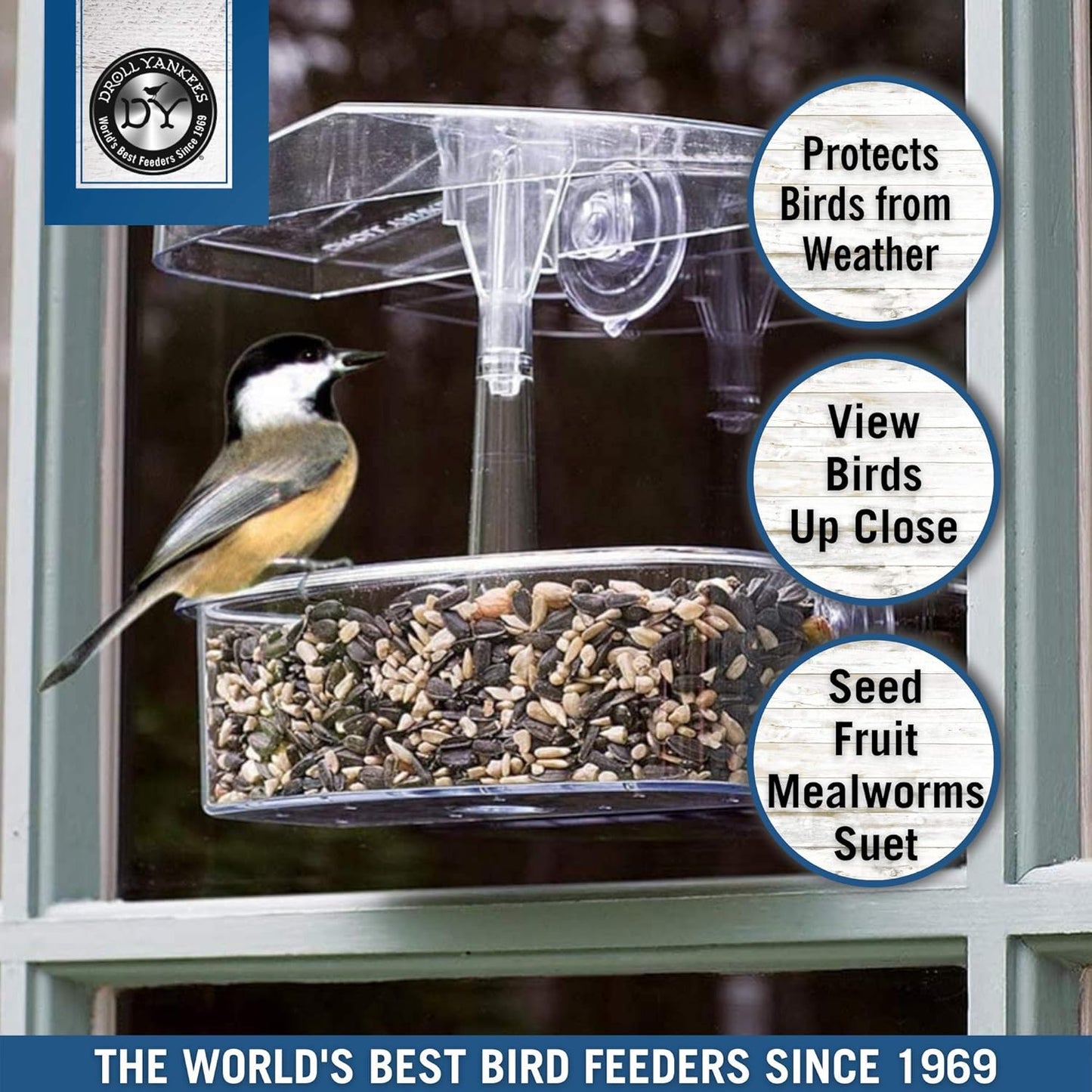 Observer Window Feeder 7"x3"x2"