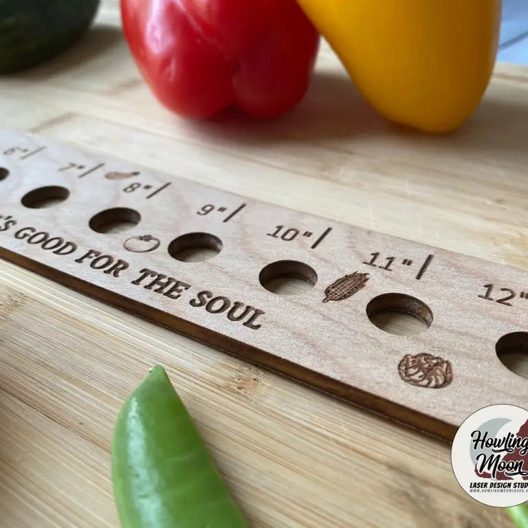 Seed Spacing Guide Ruler - Good For Your Soul