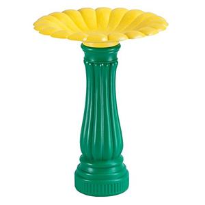 Union made yellow daisy birth bath, made in the USA