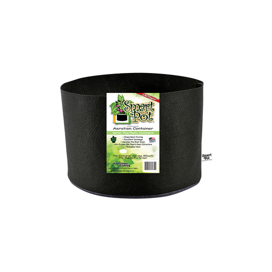 Black Fabric Pot - No Handles - Cloth - 1, 3 and 5 gallon