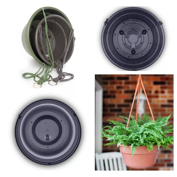 12" Dura Cotta Hanging Basket