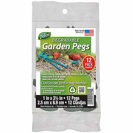 Degradable Garden Pegs