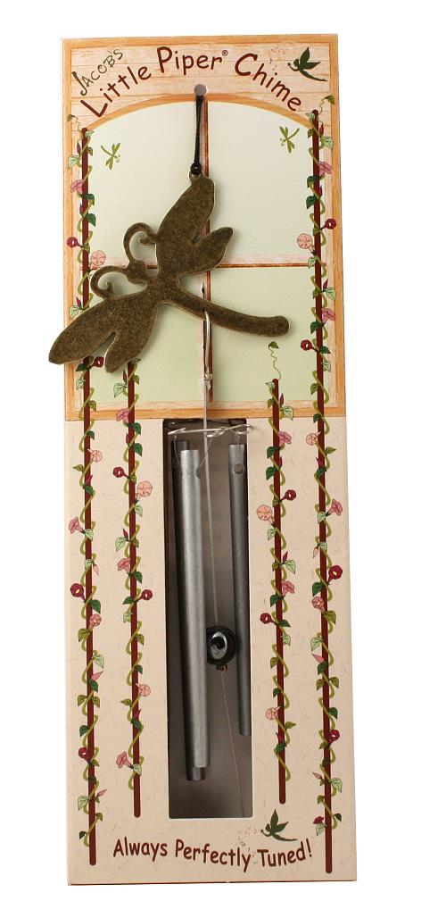 Jacob's Musical Chimes hand tuned wind chime dragonfly in package
