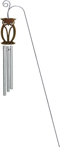 Jacob's Musical Chimes hand tuned chime. owl planter chime.