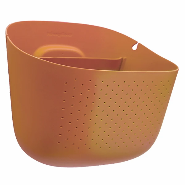 Terra Cotta colored WallyGro wall hanging planter. Indoor and outdoor vertical garden,