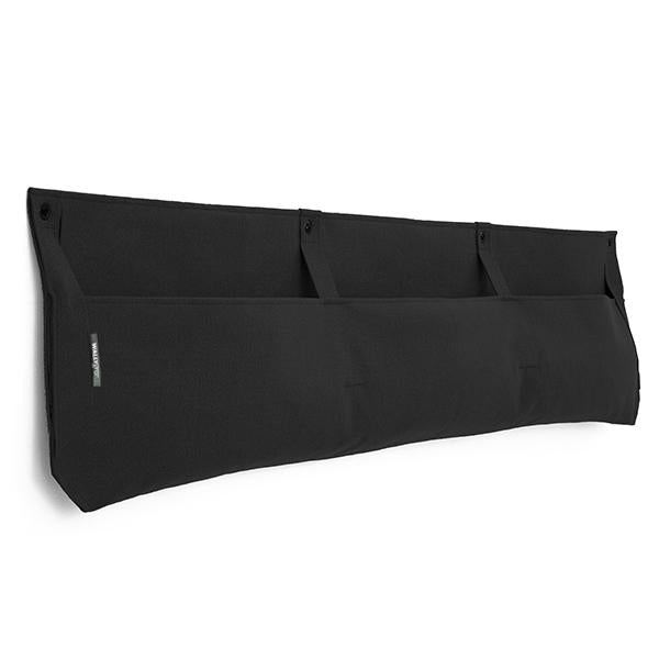 Indoor/Outdoor Vertical Garden - Wally Pro 3 Wall Planter - Black - 3 Pocket