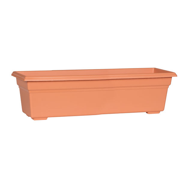36 inch plastic planter box Countryside Flower Box Planter, 18 Inch, White